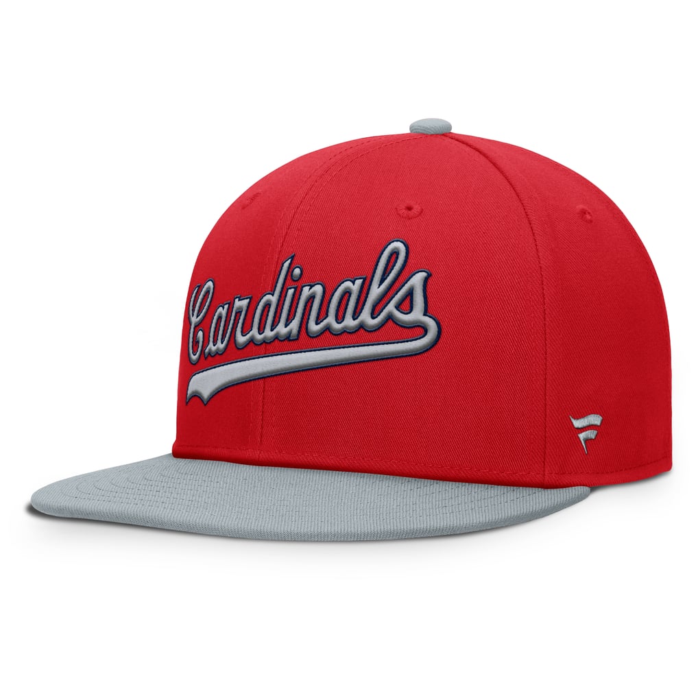 Men's St. Louis Cardinals Fanatics Red/Gray Yard Fitted Hat