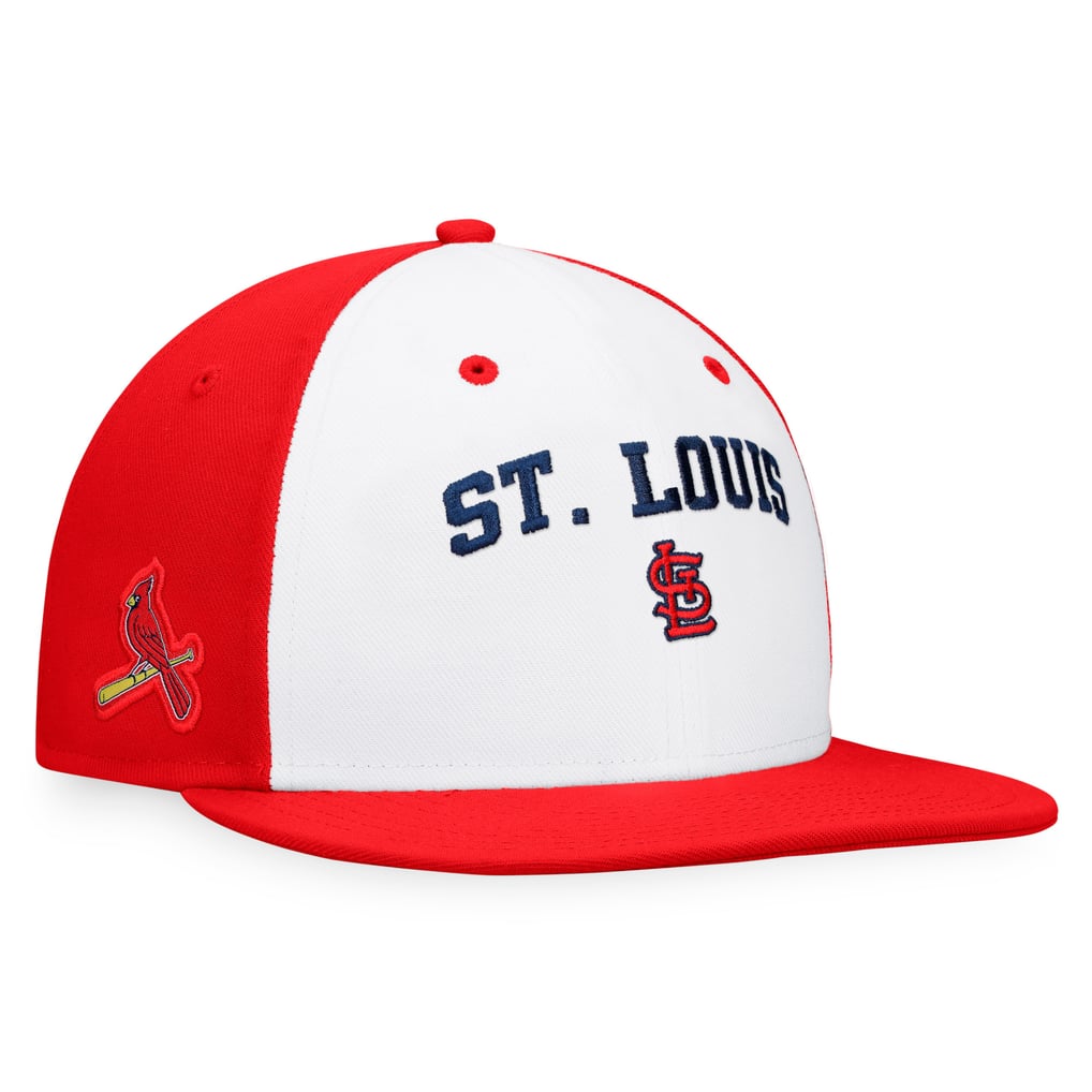 Men's St. Louis Cardinals Fanatics White/Red Iconic Color Blocked ...