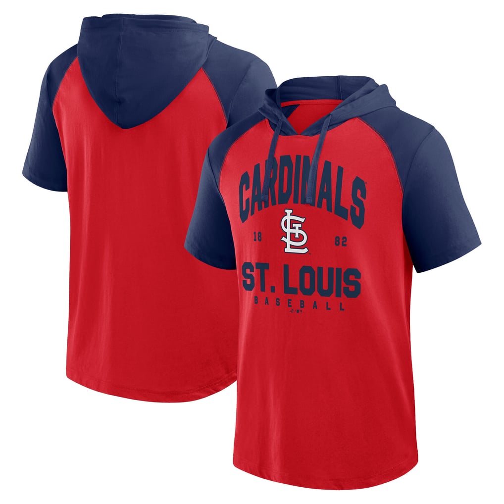 Men's St. Louis Cardinals Logo Athletic Red Prime Raglan Short Sleeve ...