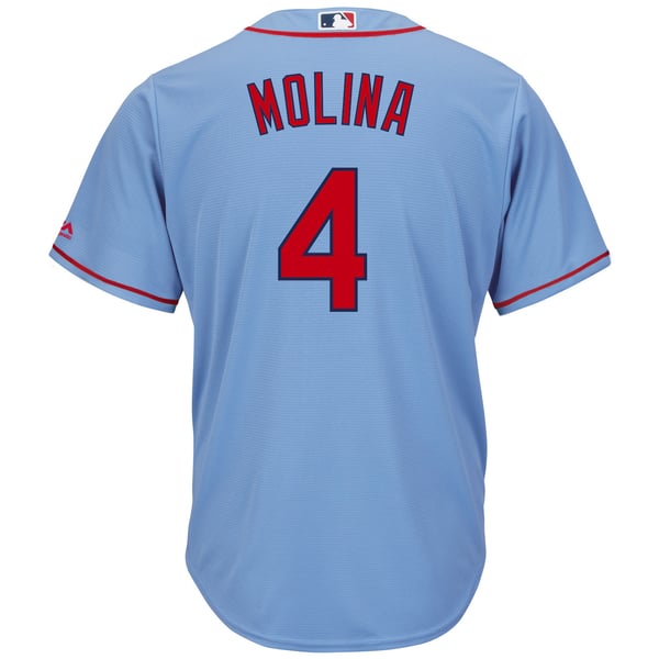 Yadier Molina Signed St. Louis Cardinals YADI Jersey (Beckett COA Yadier Molina Signed St. Louis Cardinals YADI Jersey (Beckett COA