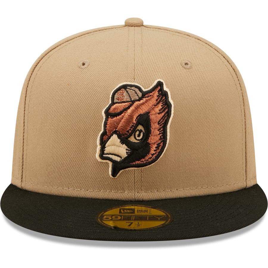 Men's St. Louis Cardinals New Era Brown 125th Anniversary Camel 59FIFTY ...
