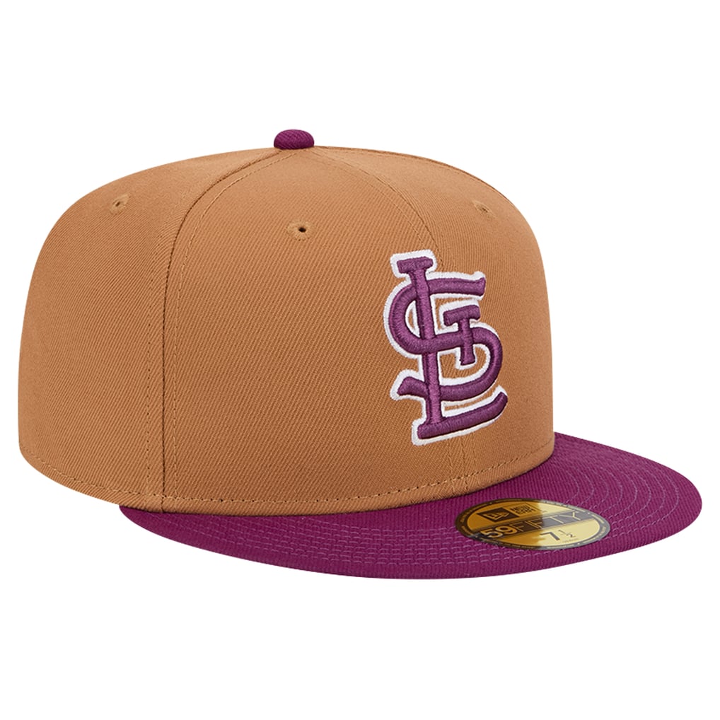 Men's St. Louis Cardinals New Era Brown/Purple Two-Tone Color Pack ...