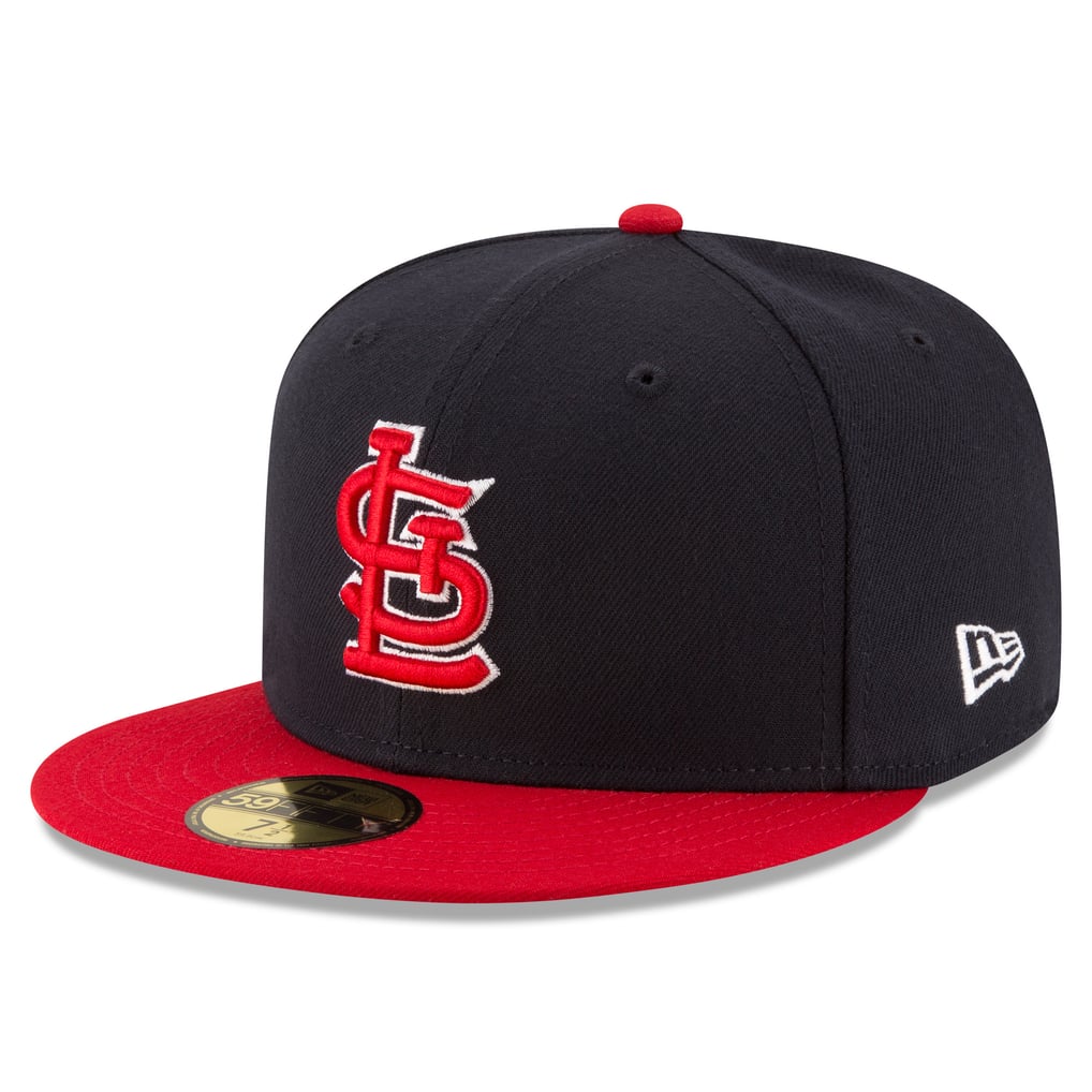 Men's St. Louis Cardinals New Era Navy Country Colors Redux 59FIFTY ...