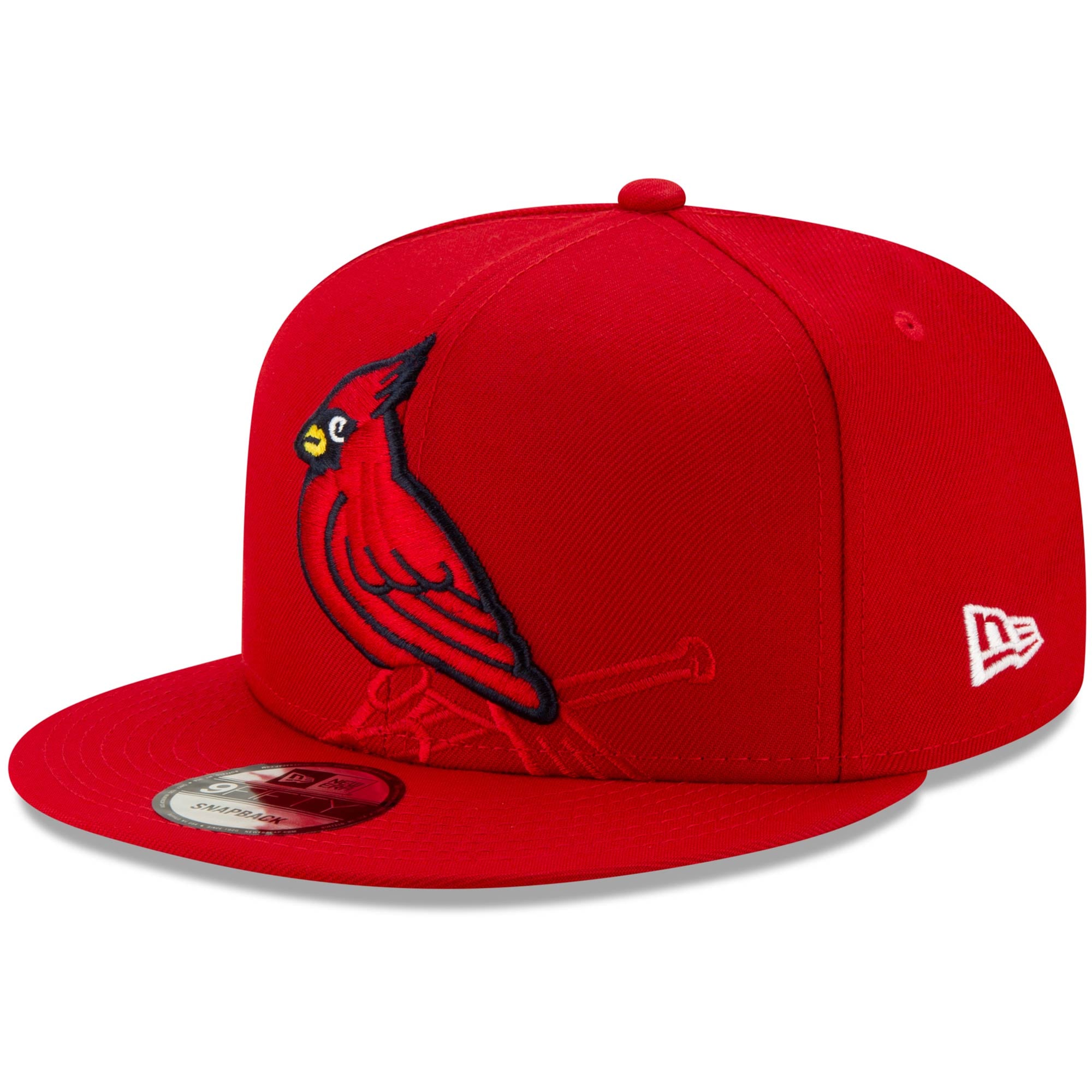 Men's St. Louis Cardinals New Era Red Logo Elements 9FIFTY Snapback Hat