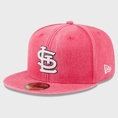  St. Louis Cardinals New Era Washed 59FIFTY Fitted Hat - Red