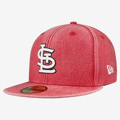  St. Louis Cardinals New Era Washed 59FIFTY Fitted Hat - Red