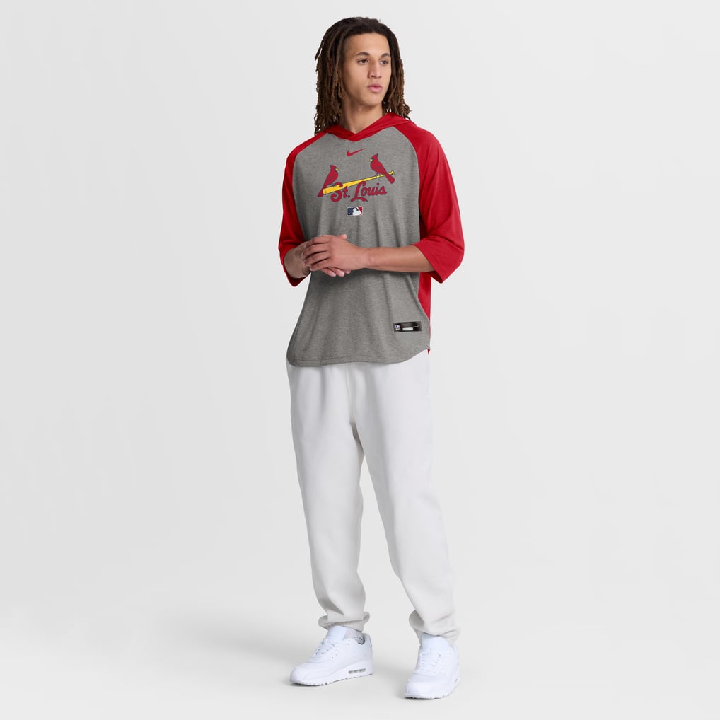 Men's St. Louis Cardinals Nike Gray Authentic Collection Flux Dri-FIT ...