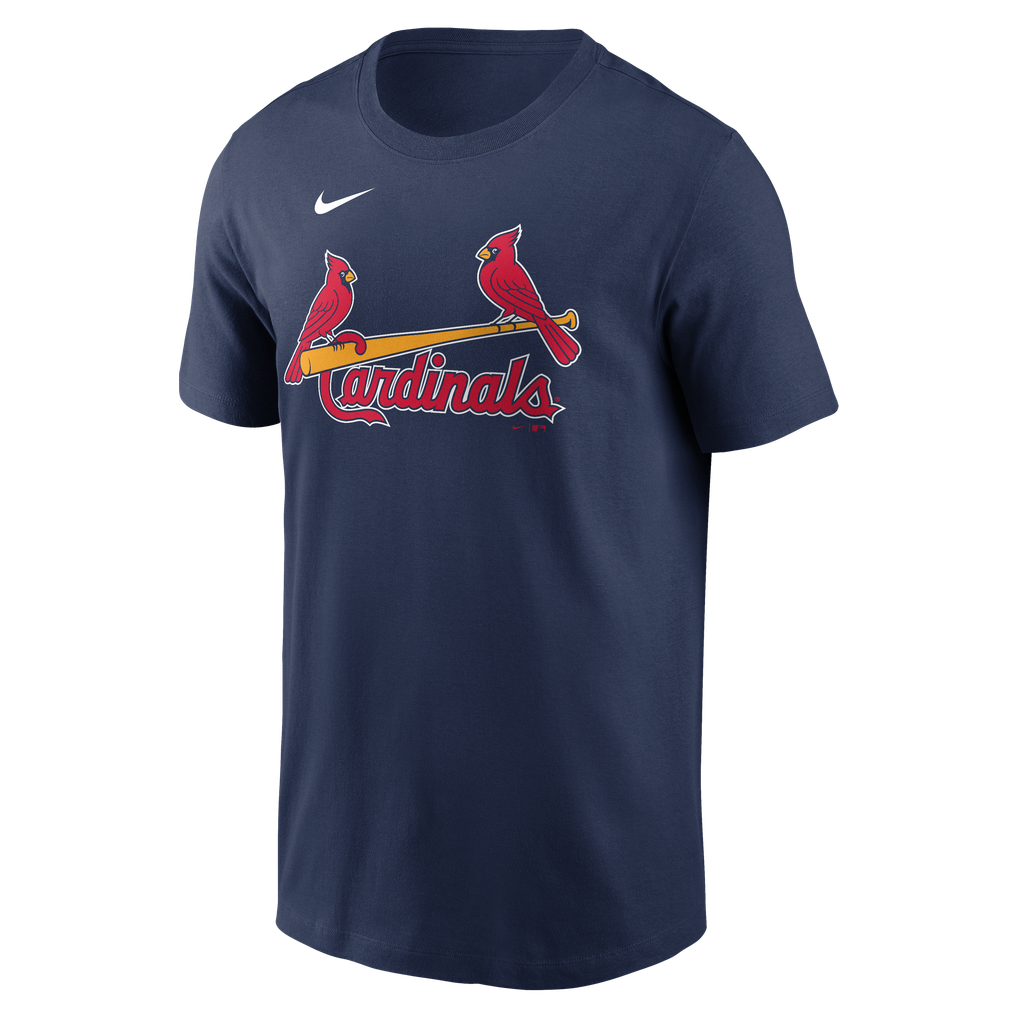 Men's St. Louis Cardinals Jordan Walker Nike Navy Home Name & Number T ...