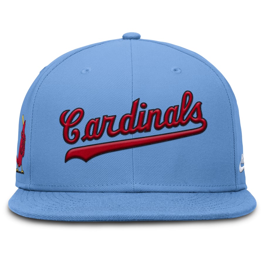 Men's St. Louis Cardinals Nike Light Blue Cooperstown True Performance ...