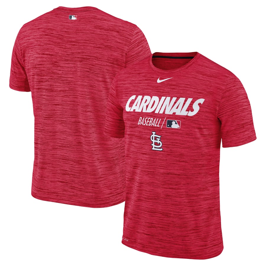 Cardinal Store Men's St. Louis Cardinals Nike Red Authentic Collection Velocity Team ...
