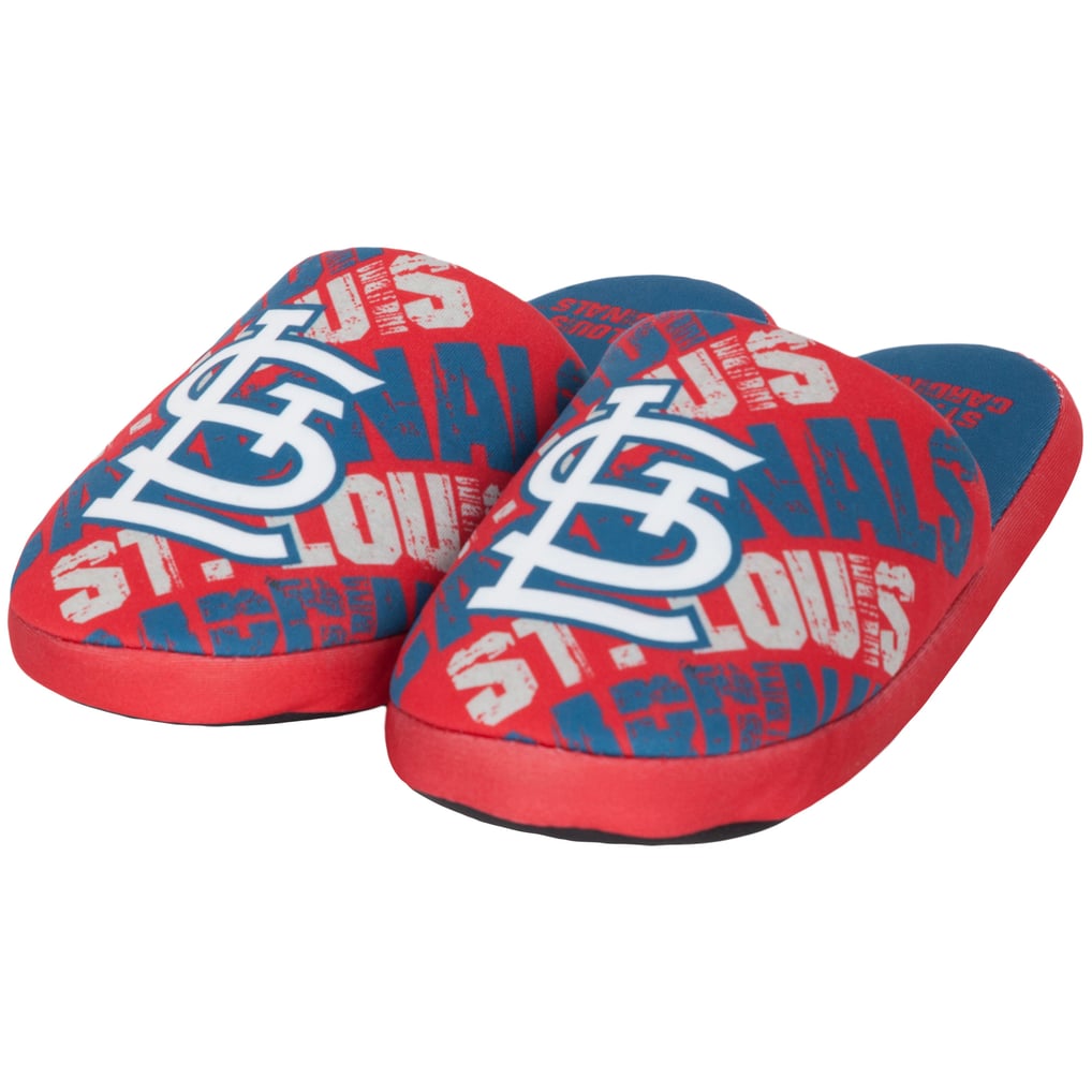 Men's St. Louis Cardinals Red Digital Print Slippers