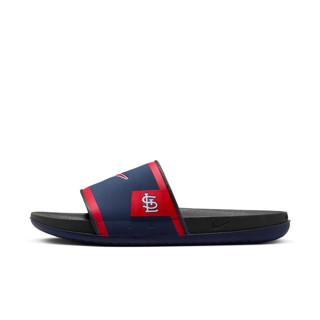 Nike Blue and Red St Louis Cardinal MLB Slides St. Louis Cardinals Nike Offcourt Slide Sandals main image 4