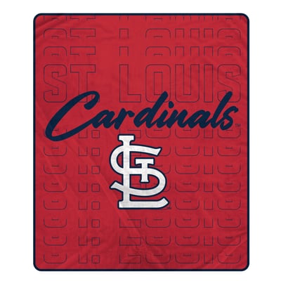 St. Louis Cardinals Pegasus Echo Script Fade 50" x 60" Ultra Soft Throw Blanket