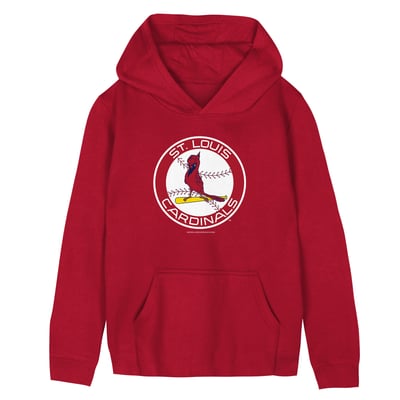  St. Louis Cardinals Mitchell & Ness Preschool Retro Logo Hoodie - Red