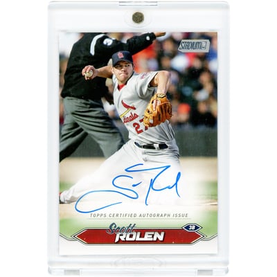 Scott Rolen St. Louis Cardinals Autographed 2024 Topps Stadium Club #SCBA-SR Card 