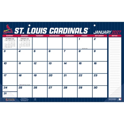 St. Louis Cardinals 17" x 11" Desk Pad Calendar