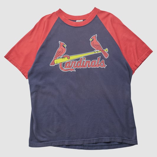 St. Louis Cardinals 2000s T-shirt - Navy - L by Fanatics Real Vintage