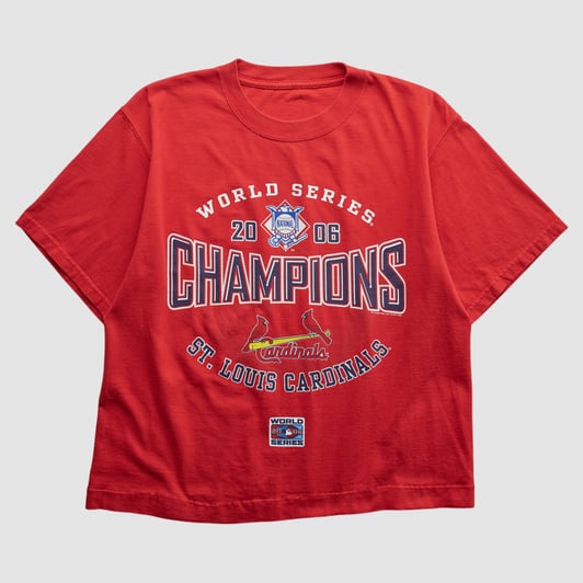 St. Louis Cardinals 2006 T-shirt - Red - S by Fanatics Real Vintage