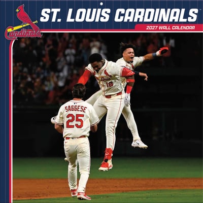 St. Louis Cardinals 2027 12” x 12” Team Wall Calendar