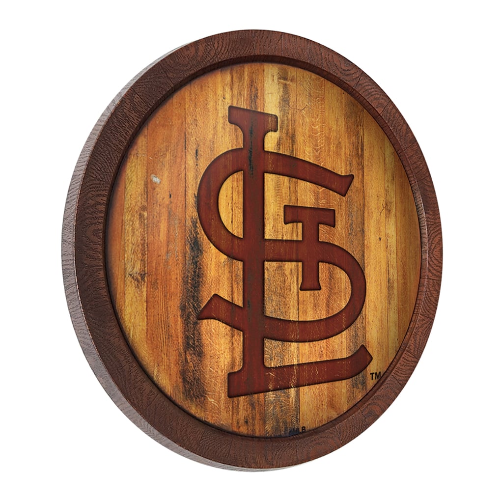 St. Louis Cardinals 21'' x 21'' Faux Barrel Top Sign