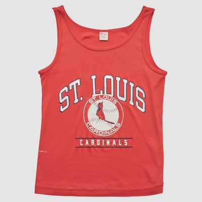 St. Louis Cardinals Champion 80s Tank - Red - S by Fanatics Real Vintage
