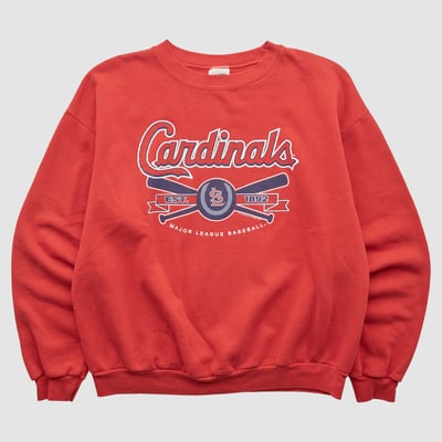 St. Louis Cardinals CSA 2006 Pullover Sweatshirt - Red - M by Fanatics Real Vintage