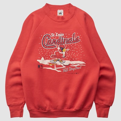 St. Louis Cardinals Fruit of the Loom 1987 Sweatshirt - Red - S by Fanatics Real Vintage