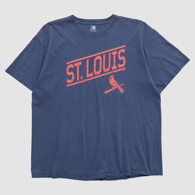 St. Louis Cardinals Genuine Merchandise 2010s T-shirt - Navy - L by Fanatics Real Vintage