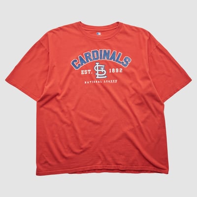 St. Louis Cardinals Genuine Merchandise 2010s T-shirt - Red - 2XL by Fanatics Real Vintage