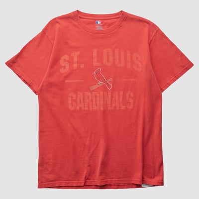 St. Louis Cardinals Genuine Merchandise 2010s T-shirt - Red - S by Fanatics Real Vintage
