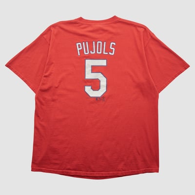 St. Louis Cardinals Lee Apparel 2000s T-shirt - Red - L by Fanatics Real Vintage