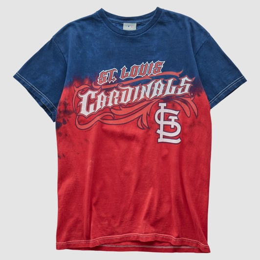 St. Louis Cardinals MLB Genuine Merchandise 2000s T-shirt - Red - S by Fanatics Real Vintage