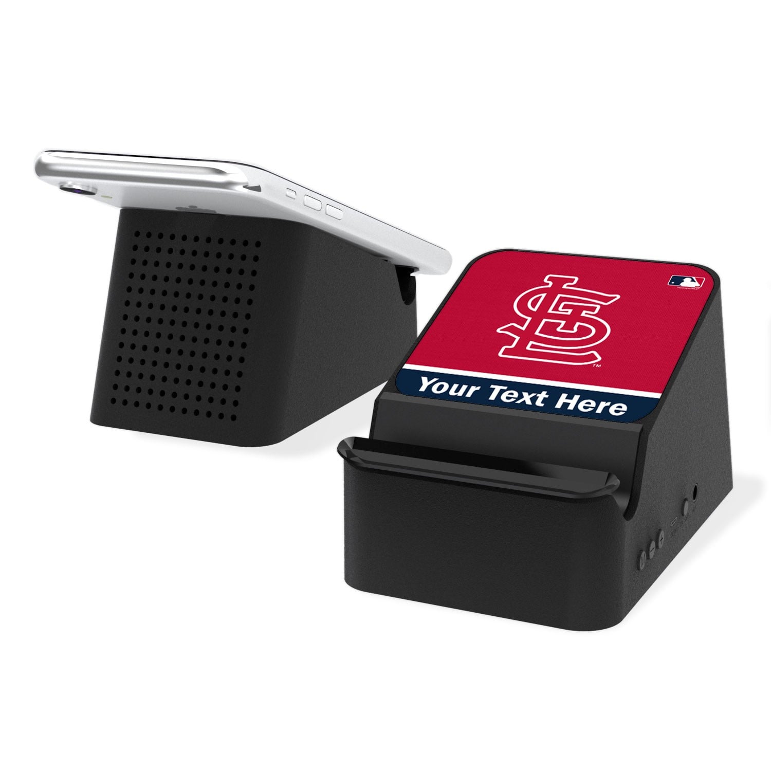 St. Louis Cardinals Personalized Wireless Charging Station & Bluetooth ...