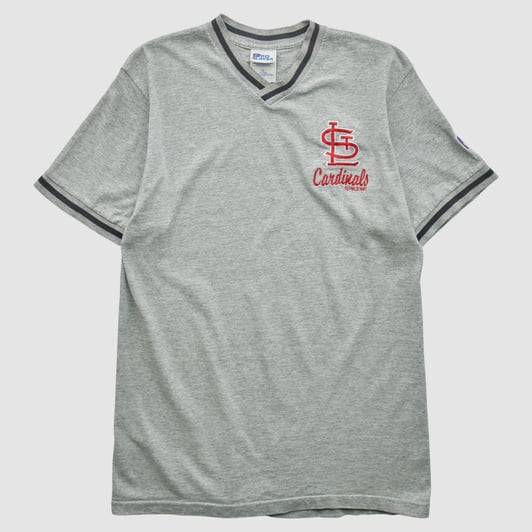 St. Louis Cardinals Pro Player 1997 T-shirt - Gray - S by Fanatics Real Vintage
