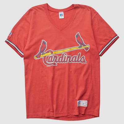 St. Louis Cardinals Russell 1995 T-shirt - Red - S by Fanatics Real Vintage