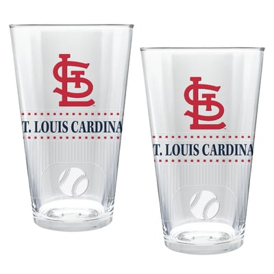 St. Louis Cardinals Two-Piece 16oz. Stadium Pint Glass Set