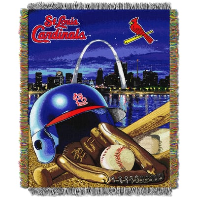 St. Louis Cardinals The Northwest Company 48'' x 60'' Home Advantage Woven Throw