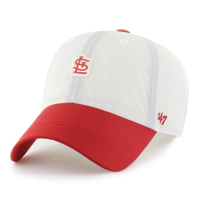 St. Louis Cardinals '47 Unisex Modernia Clean Up Adjustable Hat - White/Red