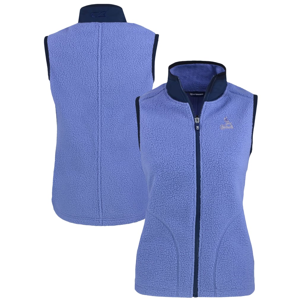 Women's St. Louis Cardinals Cutter & Buck Lavender Cascade Eco Fleece ...
