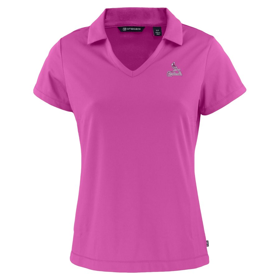 Pink St. Louis Women's St. Louis Cardinals Cutter & Buck Pink Daybreak Eco DryTec ...