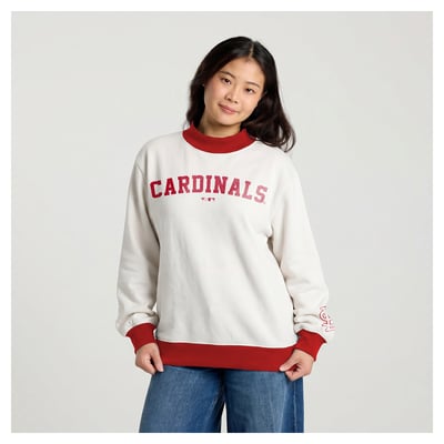 St. Louis Cardinals Fanatics Women's Sweatshirt - Cream