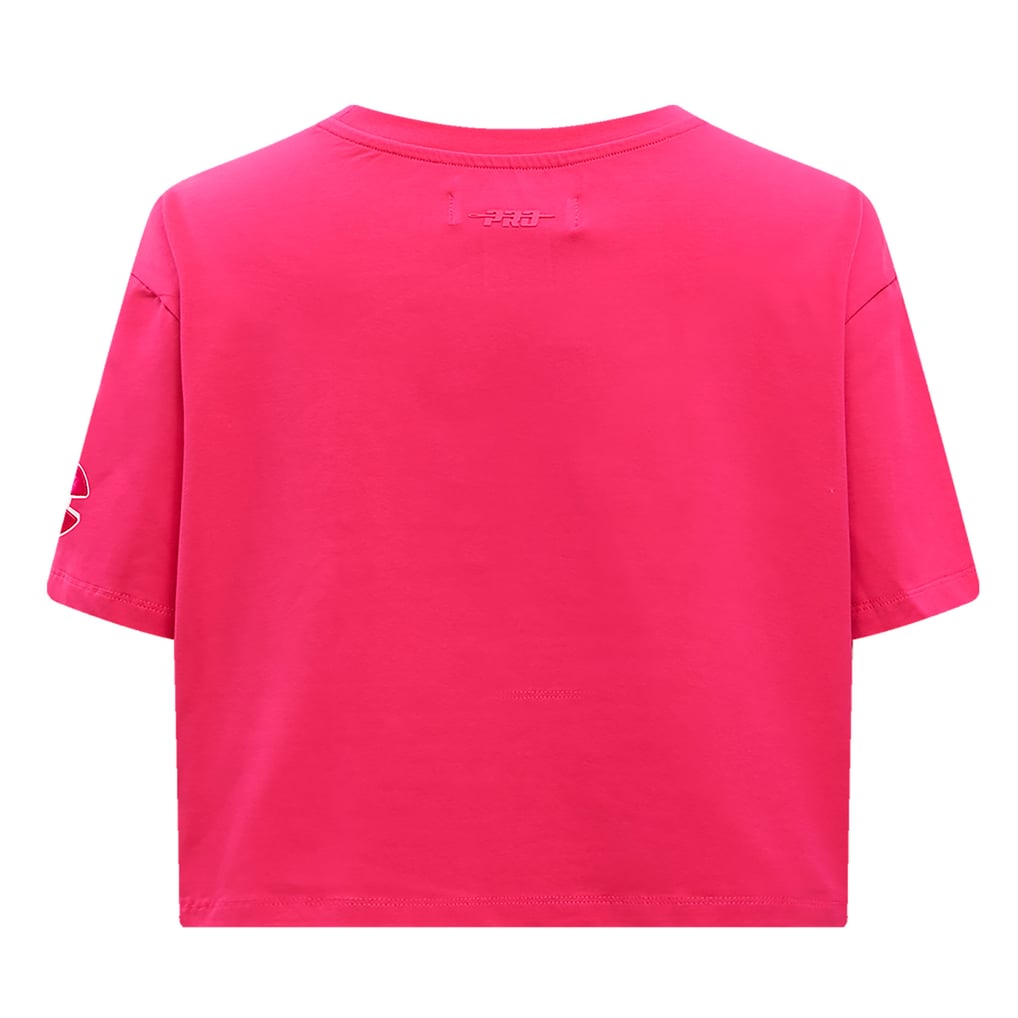 Women's St. Louis Cardinals Pro Standard Pink Triple Pink Boxy Cropped ...