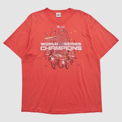World Series Lee Apparel 2006 T-shirt - Red - 2XL by Fanatics Real Vintage