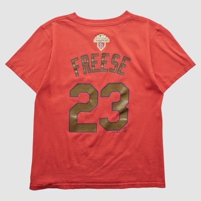 World Series Majestic 2011 T-shirt - Red - Yth M by Fanatics Real Vintage