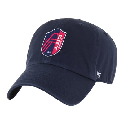  St. Louis CITY SC '47 Clean-Up Adjustable Hat - Navy