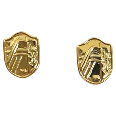 St. Louis CITY SC LUV AJ Women's Logo Studs - Gold