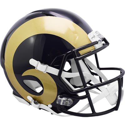 St. Louis Rams Riddell Throwback Collection 2000-16 Speed Full-Size Authentic Helmet