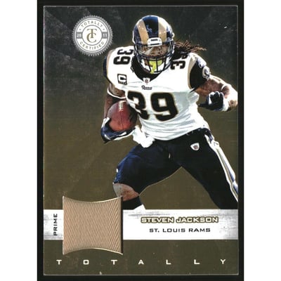2011 Totally Certified Gold Materials Prime #97 Steven Jackson/49