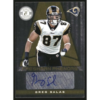 2011 Totally Certified Gold #167 Greg Salas AU