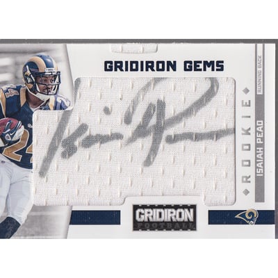 2012 Gridiron #326 Isaiah Pead JSY AU/249* RC